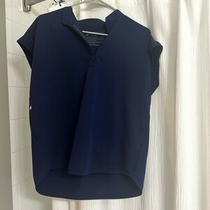 Rafaela Figs Scrub Top Navy